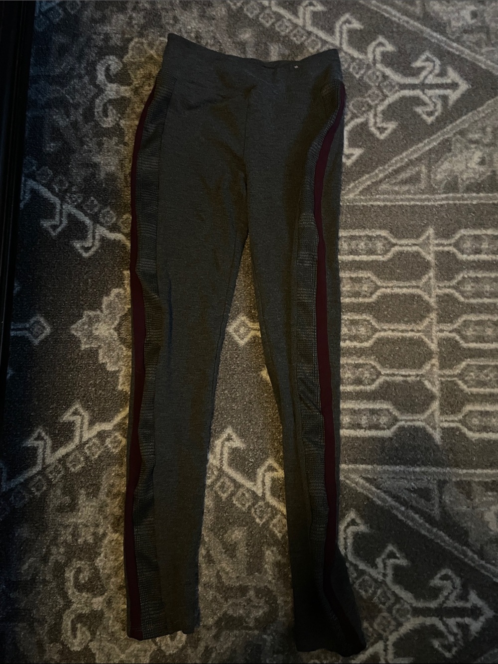 Mudd Dark Grey High-Rise Leggings - size XS